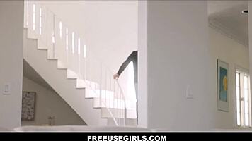 Freeuse skinny teen 18+s Angel Windell and Amber Angel used freely while planning event