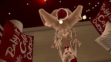 receiving my christmas package with 3d porn blowjob and teen cock 😘