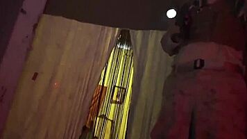 Hot teen 18+ dominates strap-on threesome in Afghan whorehouse action. It's pure hardcore army lust!