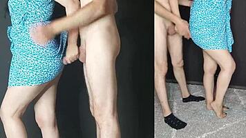 यो, देखो मेरी गर्लफ्रेंड नाइनेट ट्रेसर स्लैप और सक के साथ जोर से ले रही है!