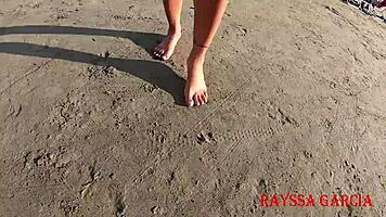 Enjoying the beach at my cuckold's expense, Rayssa Garcia