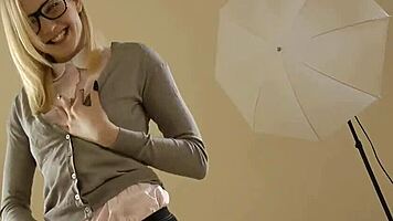 teen 18+ savors creamy cumshot after wild ride