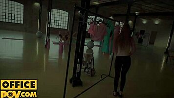 Yo, check this POV with Sybil and Subil Arch sucking and banging in studio! 😜