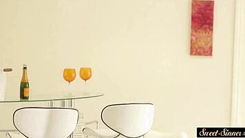 Teen Stepsister Bent Over and Pussyfucked Hard