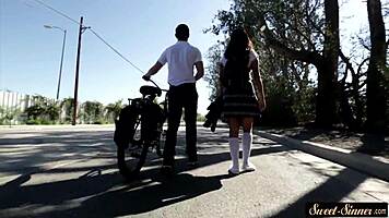 teacher in intriguing fantasy scenario