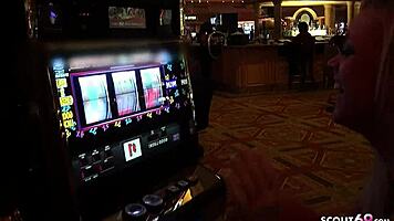 Blonde milf with big tits records holiday sextape with boyfriend