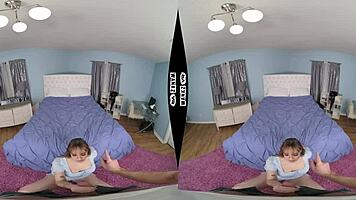 Rebecca vanguard rides cock in pov cowgirl sex.