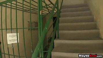 Blonde Bimbo Raine Mae Takes a Dick Up Her Ass in Public Pickup POV Scene. Spying on This Teen 18+ Outdoor Was Wild!