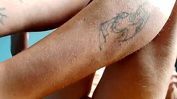 Petite Transsexual Brunette Plays with Toys in Solo Session