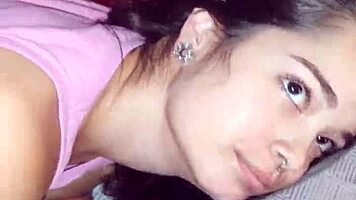 Wife's nocturnal deepthroat blowjob contrasts with white moon