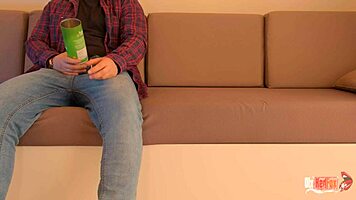 my stepsister got tricked into sucking my dick from a chips box