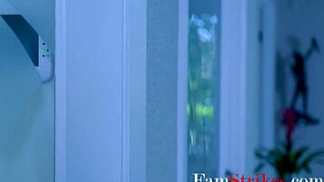 Hey, watch us get fucked by our bisexual Latina stepdaughter!