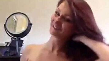 step daughter performs on webcam for chat