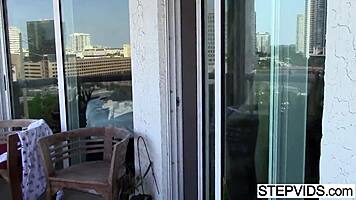 Horny Stepbro Fucks Goldie Rush Hard!