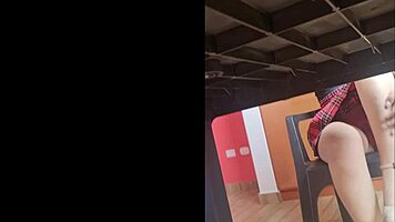 Upskirt Argentine University Student Nataly De La Uba