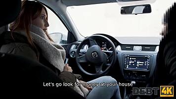 Tattooed Beauty Gives Blowjob and Doggy to Collector for Debt Relief