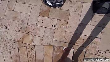 Really Hot Blonde Teen Enjoys Anal with White Man Passionately