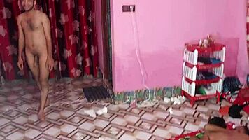 hanif pk and popy and sumona and manik - foursome fucks two guys and two black girls 😏