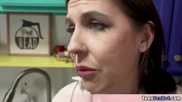 Beautiful Amber Summer Enjoys Taboo Sex With Stepsis And Old Pops