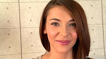 Smoking Hot College Babe Alexis Brill In Porn Casting