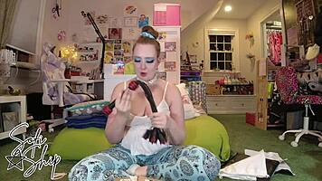 Utimi toy unboxing and test round 4! Spanking and vibrator action!