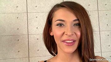 Smoking Hot College Babe Alexis Brill In Porn Casting