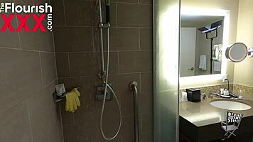 Pool boy pornstar picked up backstage.