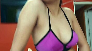 chloe 18 showing off her shaved pussy and masturbating to orgasm