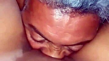 Tattooed Novinha Squirting with Big Ass Action