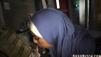 Petite teen drops booty intensely 23km outside army base