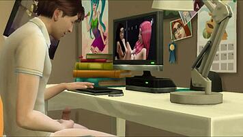 Ibu Tiri MILF Tetas Besar Ketahuan Masturbasi