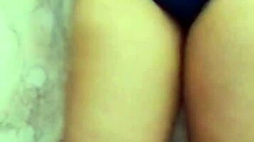 Hot Desi girlfriend masturbating in bathroom with dirty talk!