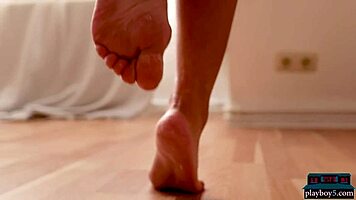 Petite Asian Milf Chloe Rose Strips Naked for Playboy. Her Flexible Yoga Moves Tease Every Angle.