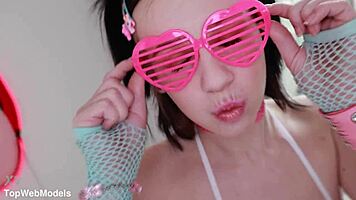 remi jones 18 yo cutie pov no hands finish cum swallow blowjob - wow a