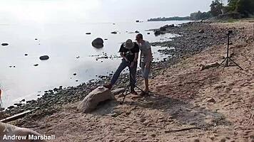 Hey, wanna join us for wild beach fun with young 18+ babes?