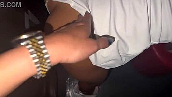 young 18+ meets couple at glory hole, slapped