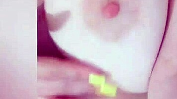 Young maid with big tits bounces for her boss in a close-up video to get a pay raise and reach orgasm