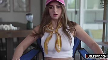 Little princess Penelope Kay caught in camping chair!