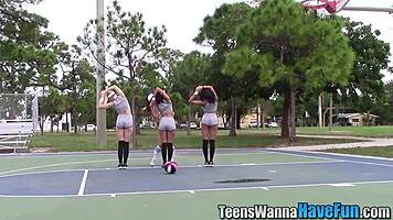 Amateur Lesbians Licking Cunt At Party