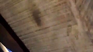 hidden upskirt of athletic colombian model in skirt