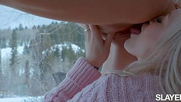 Mia and Alex, Slayed Snow Bunnies, Crave Wild Cunilingus Action