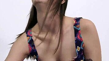 Pretty Teen In Group Activity With Ass Focus And Surprising Climax In Family Setting.