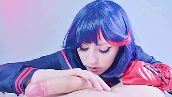 Charming Ryuko Matoi Drives Naked Teacher Frenzy