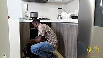 Delicious Young 18+ Enjoys Big Black Cock Cunilingus