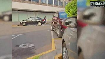 Teacher Invites Student To Hotel For Masked Fuck, Swearing No One Sees