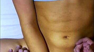 Hey, my shy college friend crashed at my place after a wild party, and we ended up in bed together! 😏