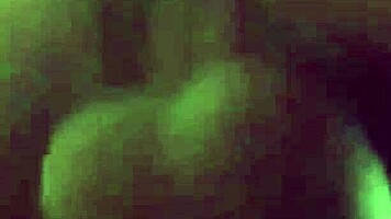 Small ebony rides big black cock hard in homemade fuck