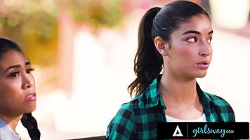 Girlsway Bffs Emily Willis & Ember Snow Fuck Hard