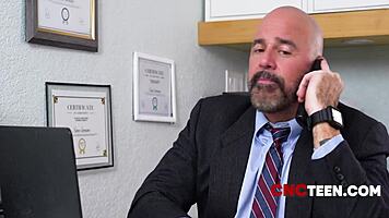 Principal Calls Allie Addison While She's Being Freeused