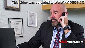 Principal Calls Allie Addison While She's Being Freeused